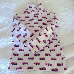 EUC - 3T Firetruck Turtleneck - Stitchyfish